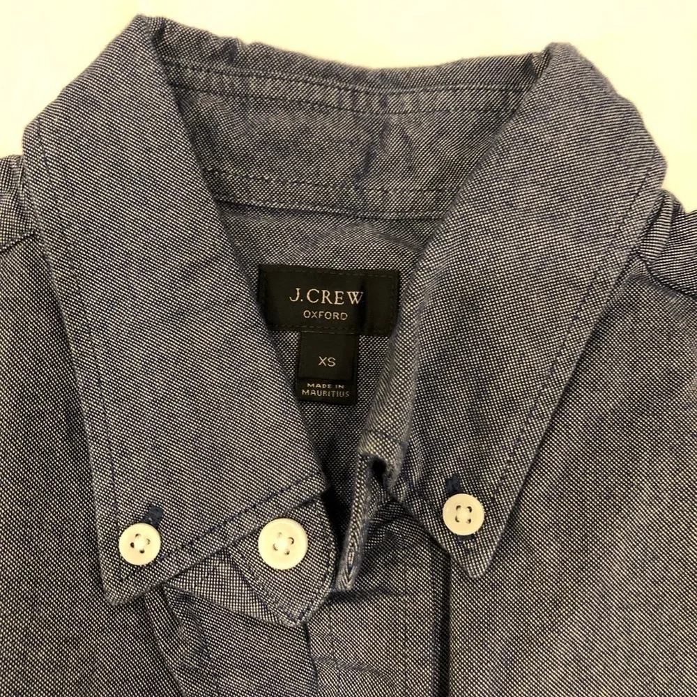 J. Crew Oxford Short Sleeve Button Down